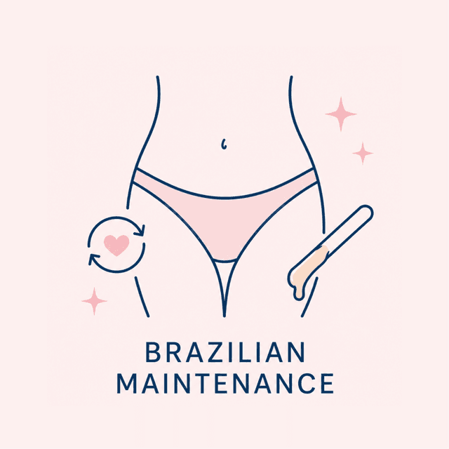 Brazilian maintenance at Good Face Studio in San Ramon, CA