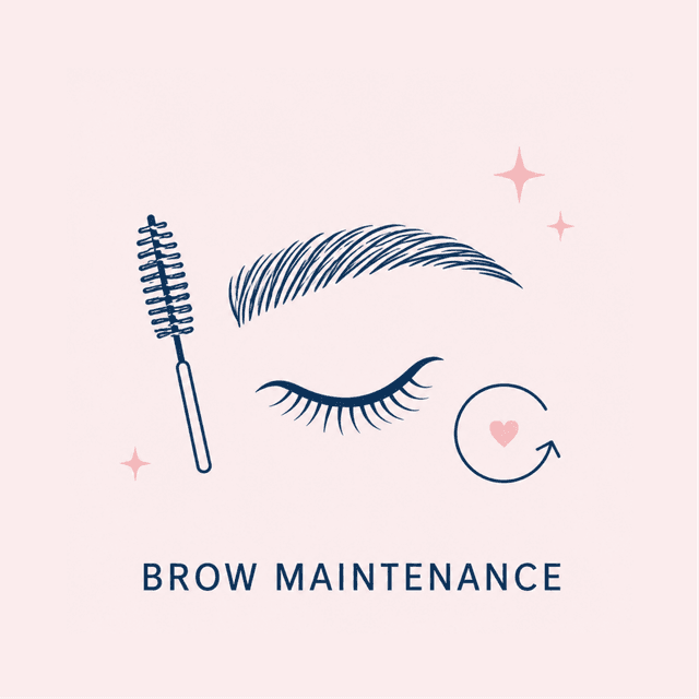 Brow maintenance at Good Face Studio in San Ramon, CA